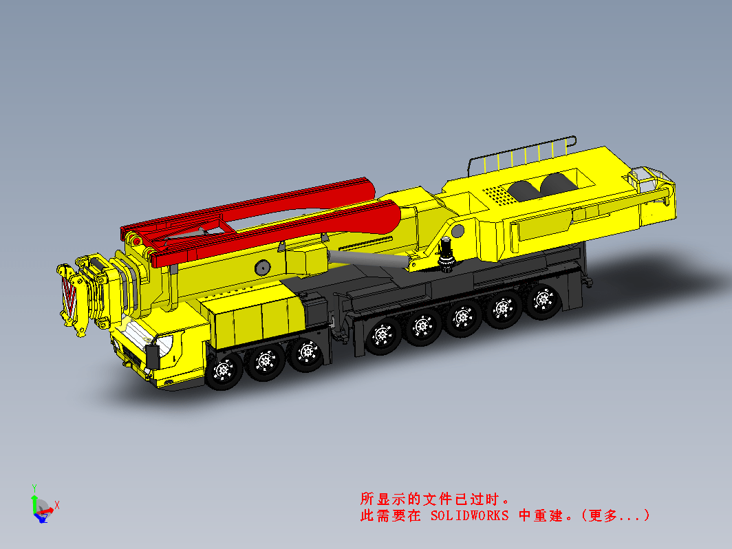 全地面起重机是一种兼有汽车起重机和越野起重机