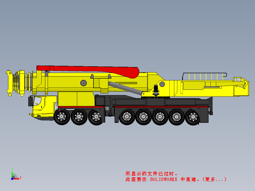 全地面起重机是一种兼有汽车起重机和越野起重机