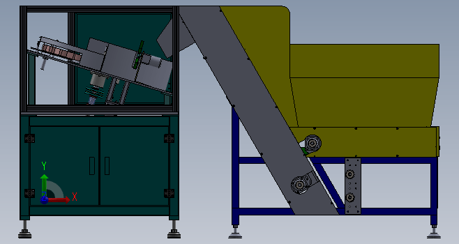 自动理瓶机三维SW+CAD