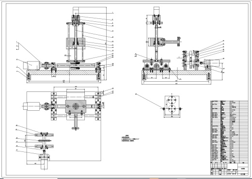 自动电焊机机械结构设计+CAD+说明书缩略图