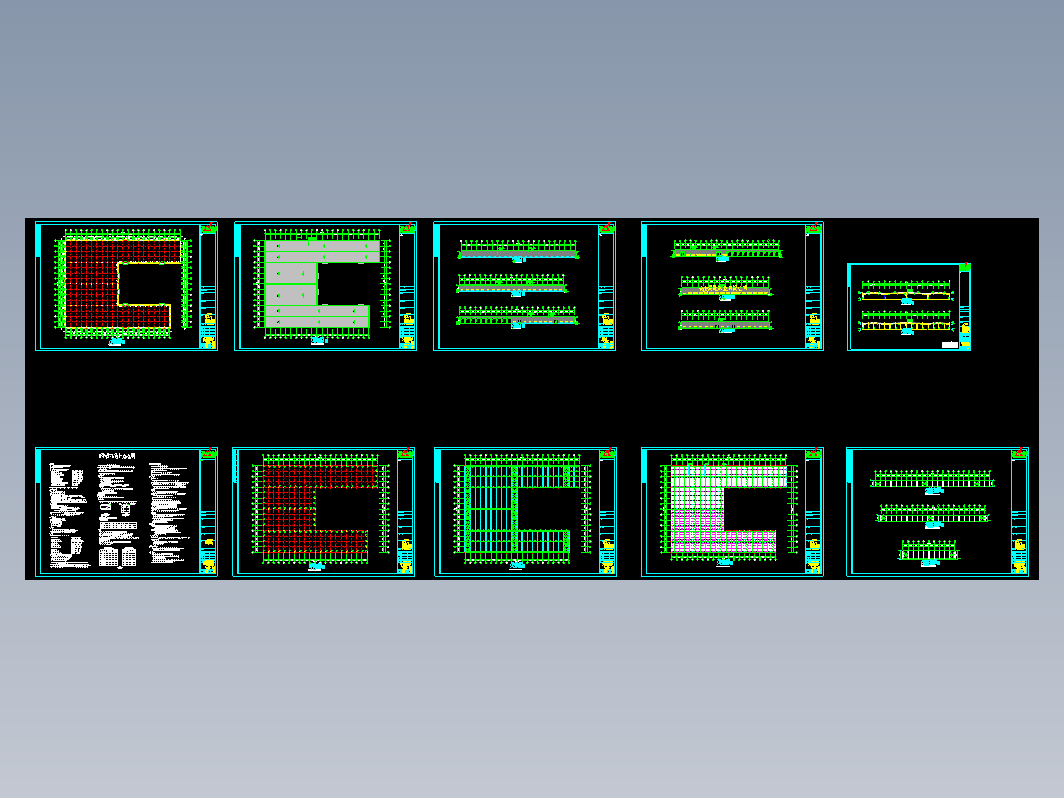 安微晨旺钢结构工程CAD