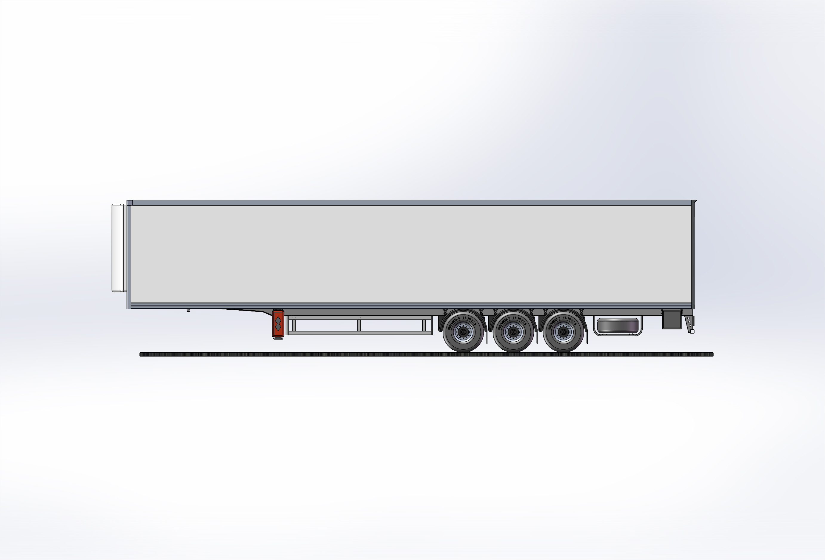 14.9米冷藏半挂车