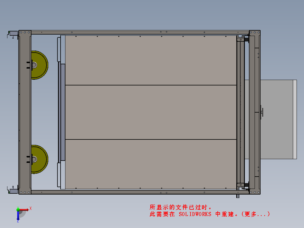 电梯SW模型三维SW2015带参