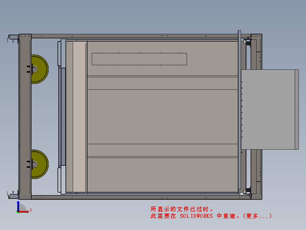 电梯SW模型三维SW2015带参