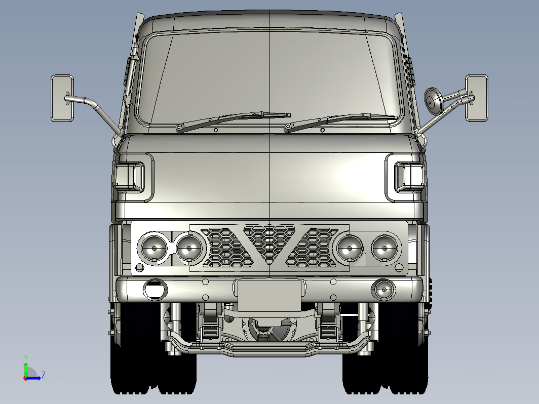 轻型卡车模型