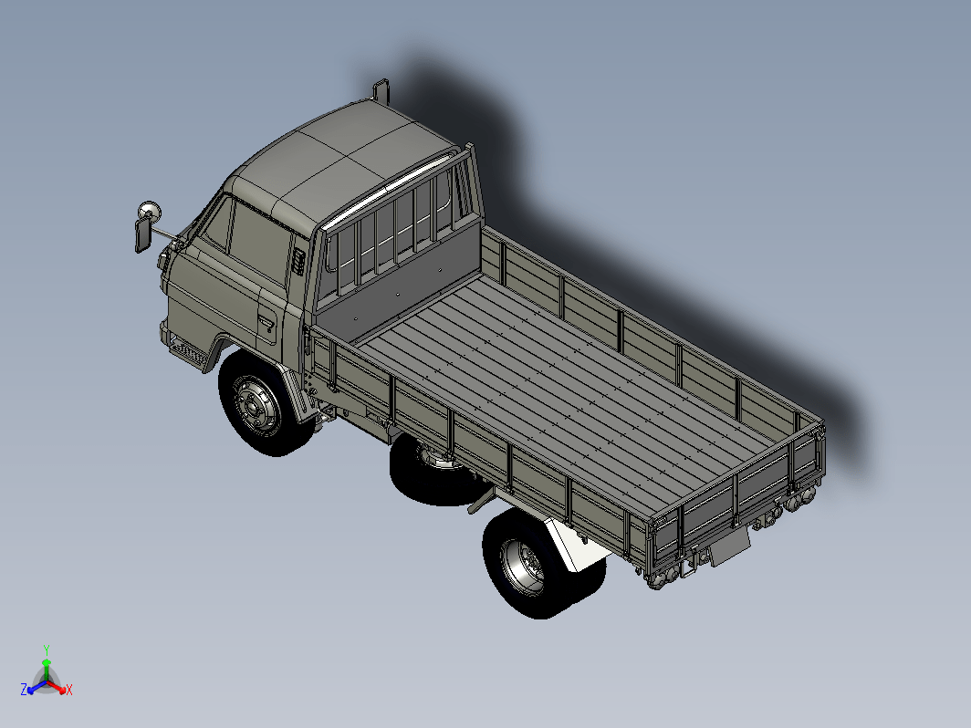 轻型卡车模型