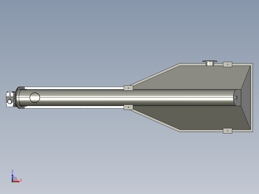 砂水分离器模型图