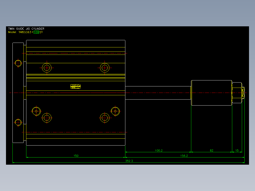 气缸 63x100