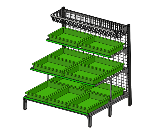 货架蔬菜架子 Rack vegetable缩略图