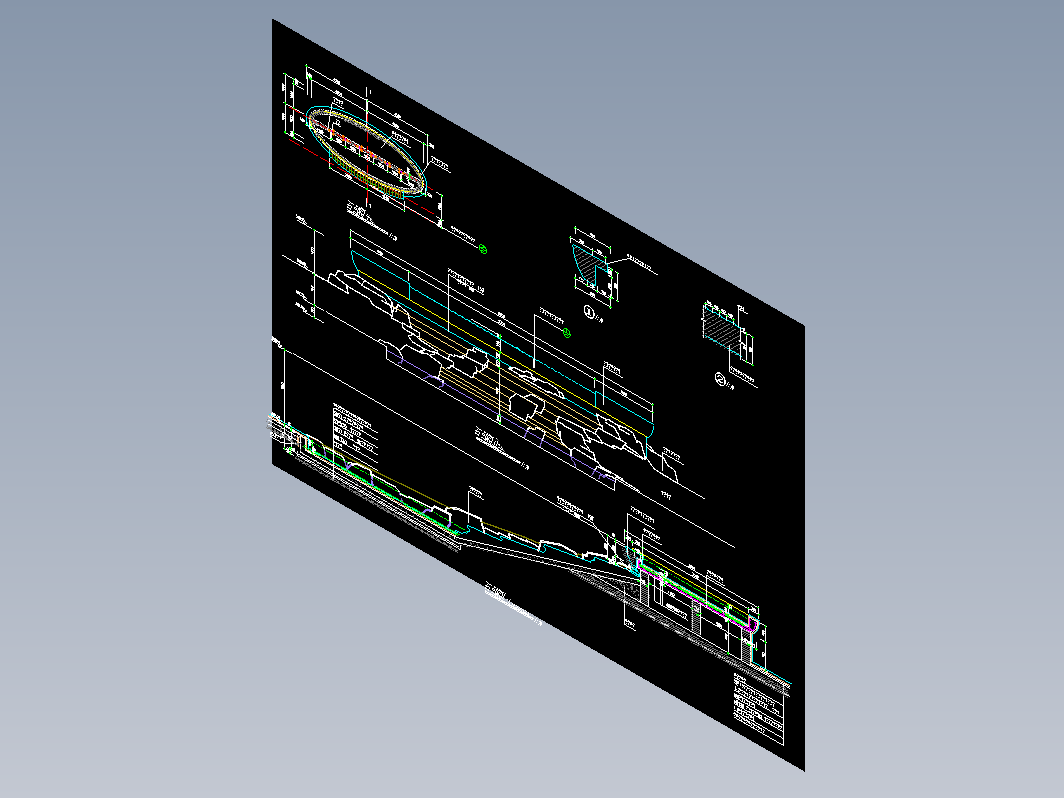 插花艺术景观小品设计CAD-另类007