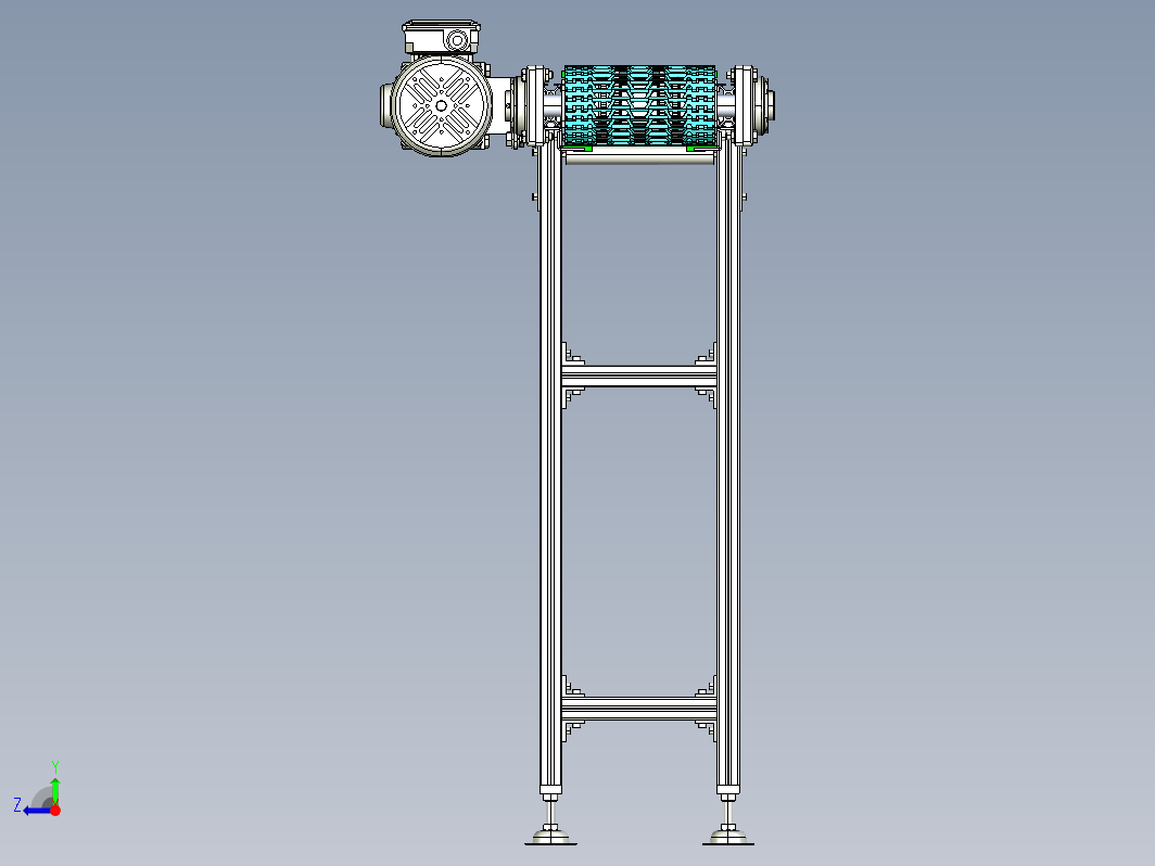 塑料模块式带式输送机