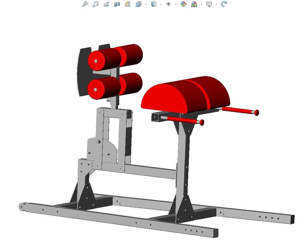 健身器材 hiperextension