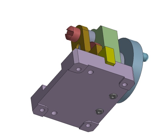 齿轮齿条摇杆机构三维UG8.0带参缩略图