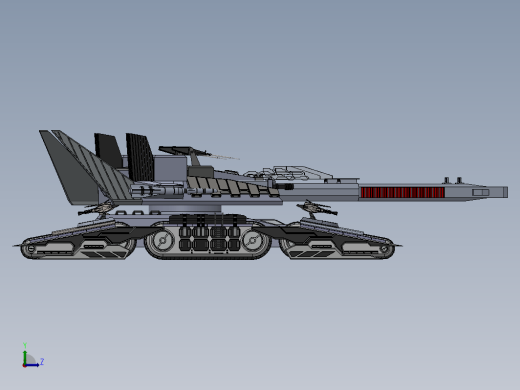 坦克模型 M98A3 Behemoth缩略图