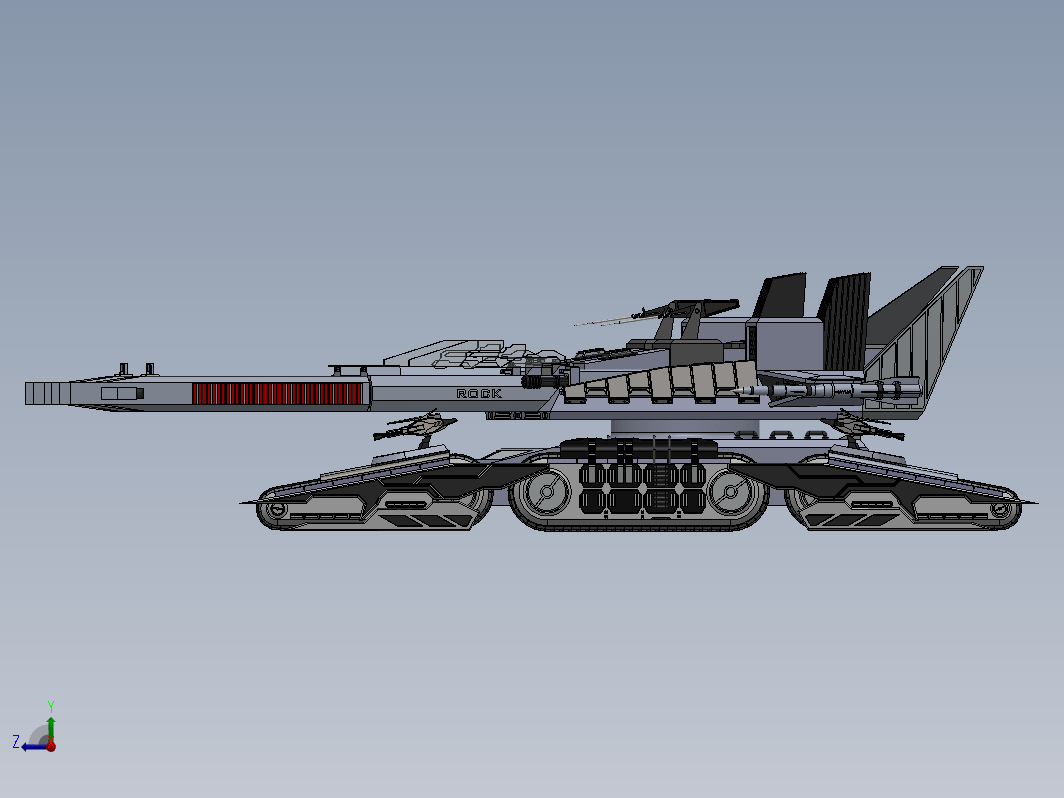 坦克模型 M98A3 Behemoth