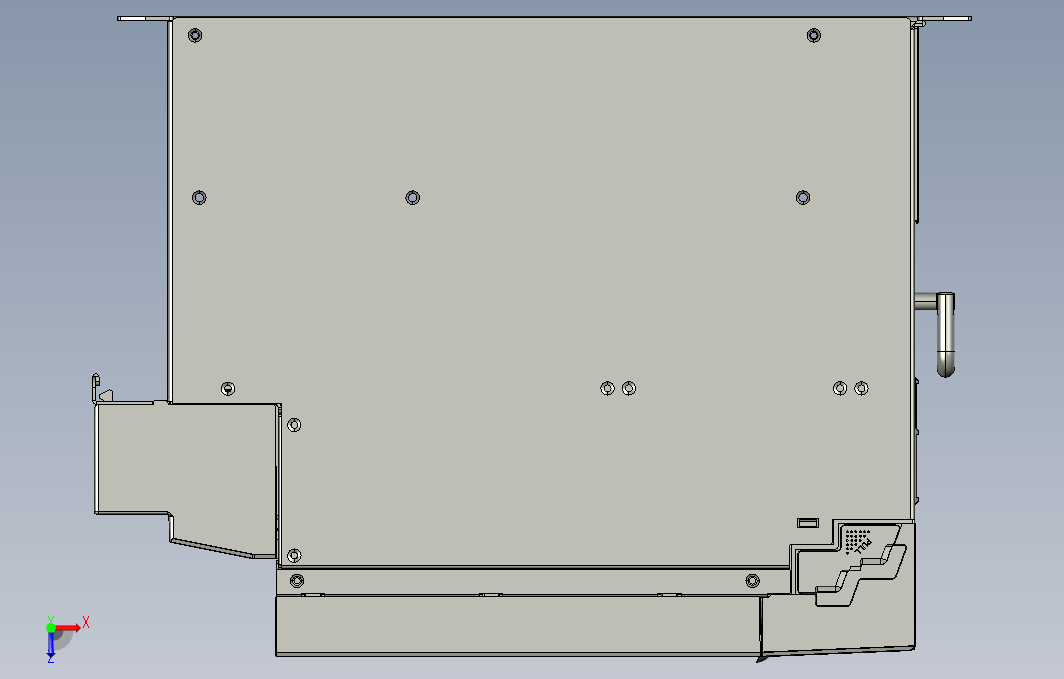 高性能多机传动驱动器STEP_B00(MD810-50M4T160G200+整机外形图)