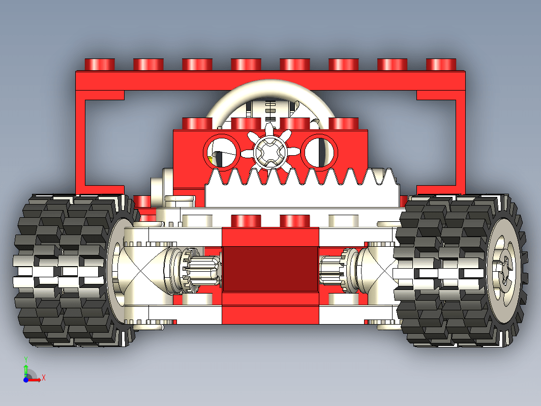 乐高玩具车