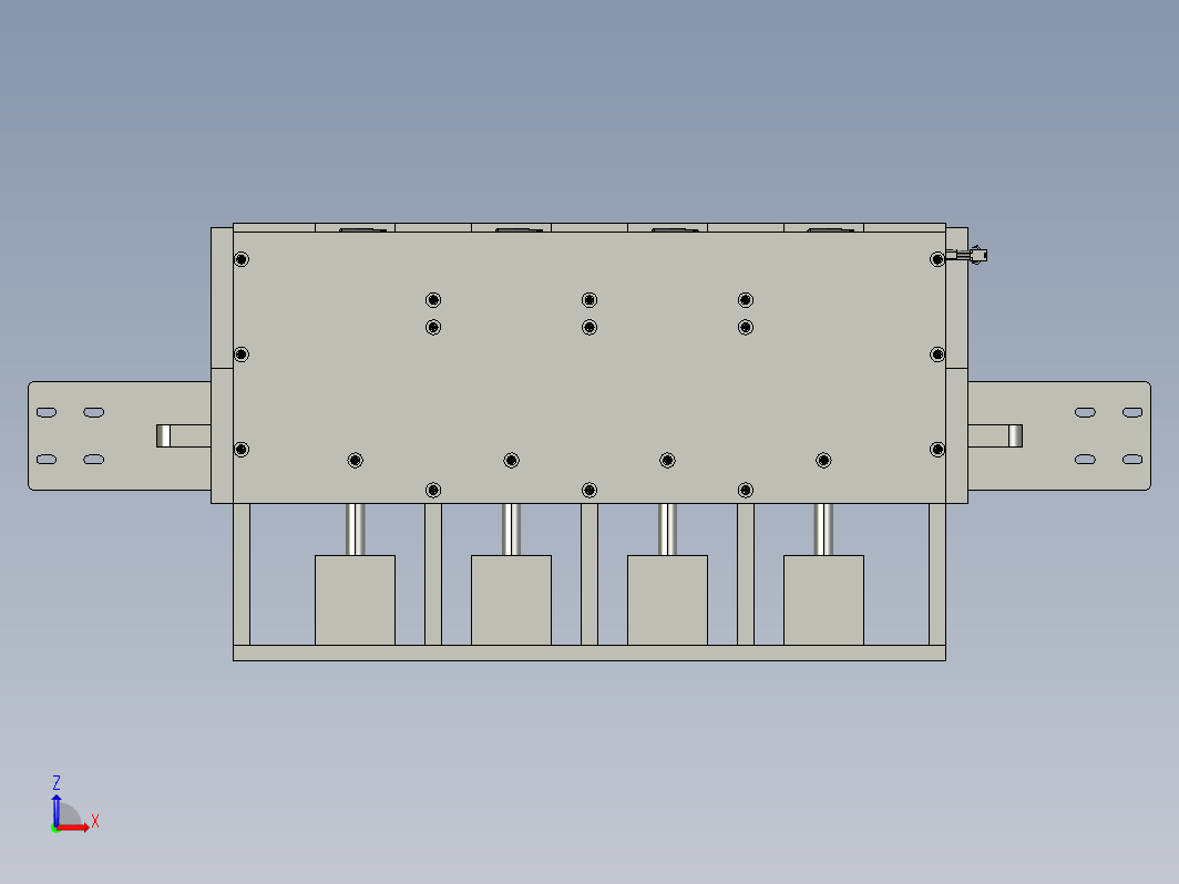 气密性测试夹具3D+CAD 套管机耐压测试夹具