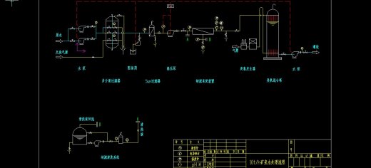 纳滤系统水处理设备技术图纸+CAD+说明书缩略图