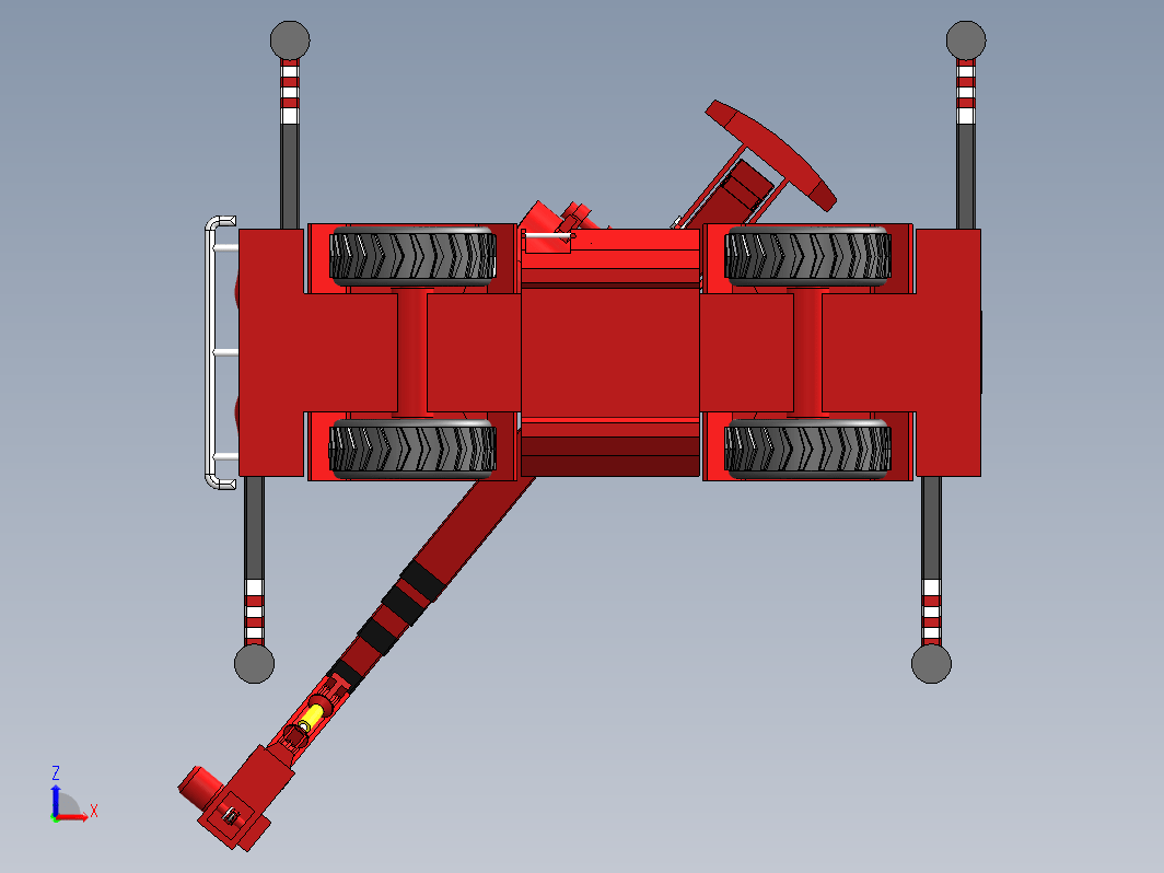 Verreiker小型四轮吊车