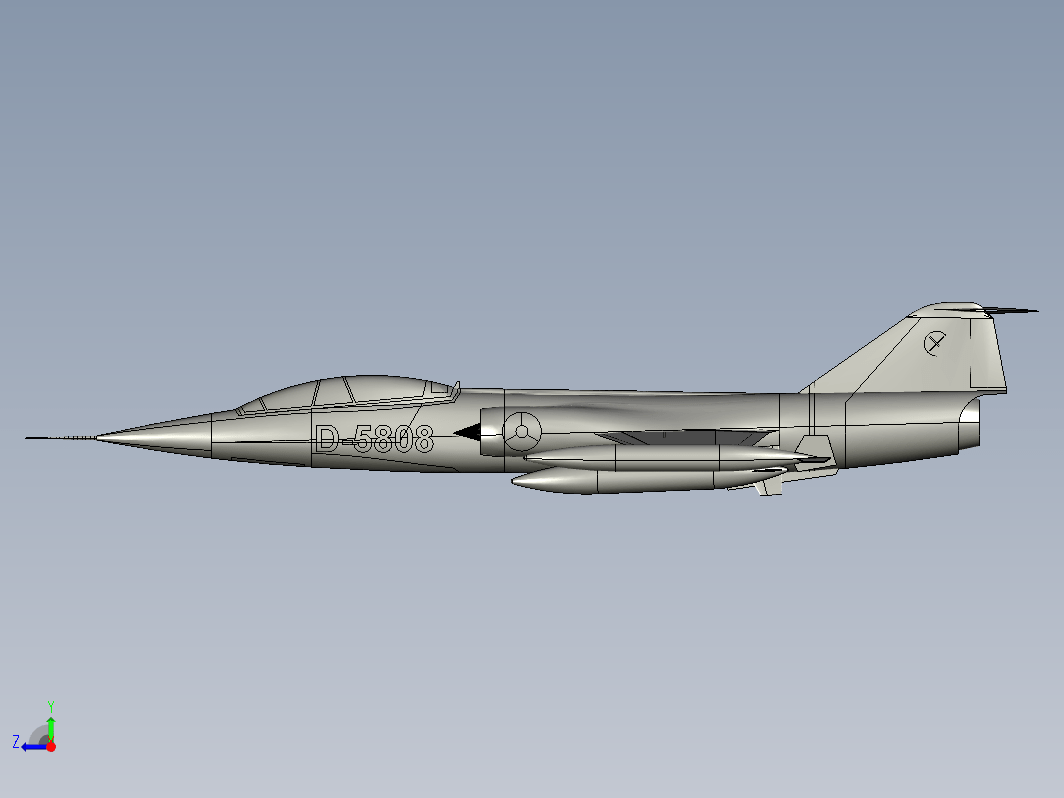 F-104战斗机