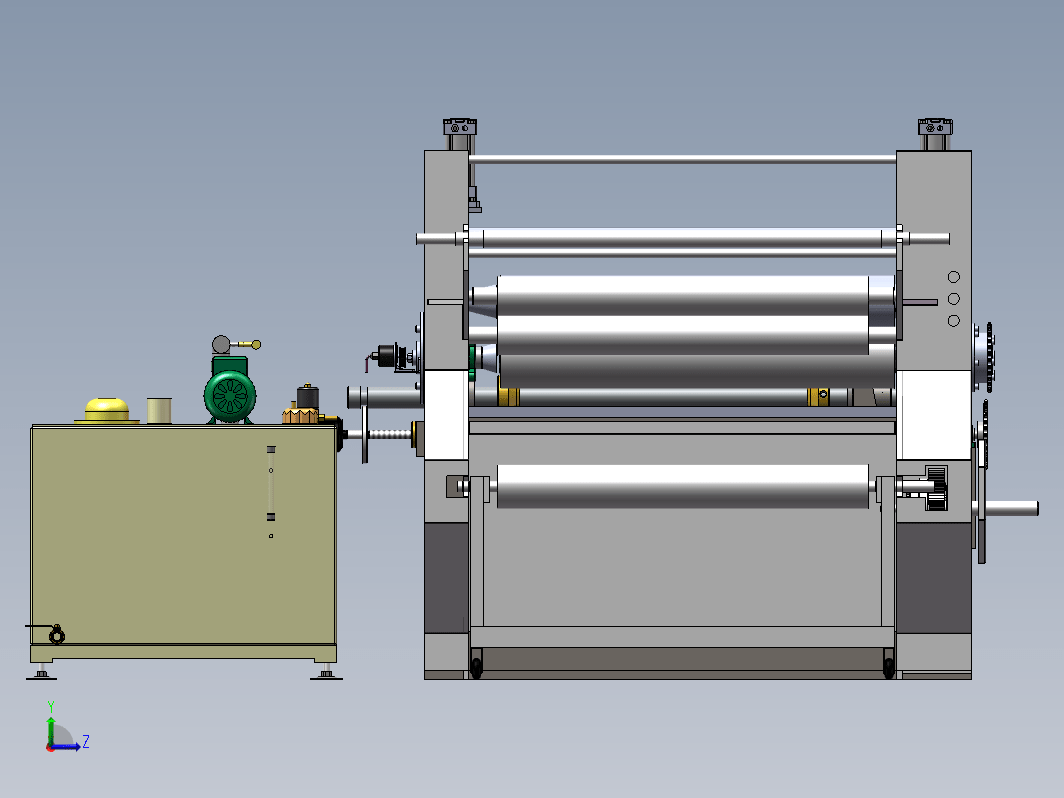 热吸成型辅机(sw13+cad+说明书)