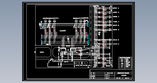 220KV变电站电气部分设计CAD+说明书