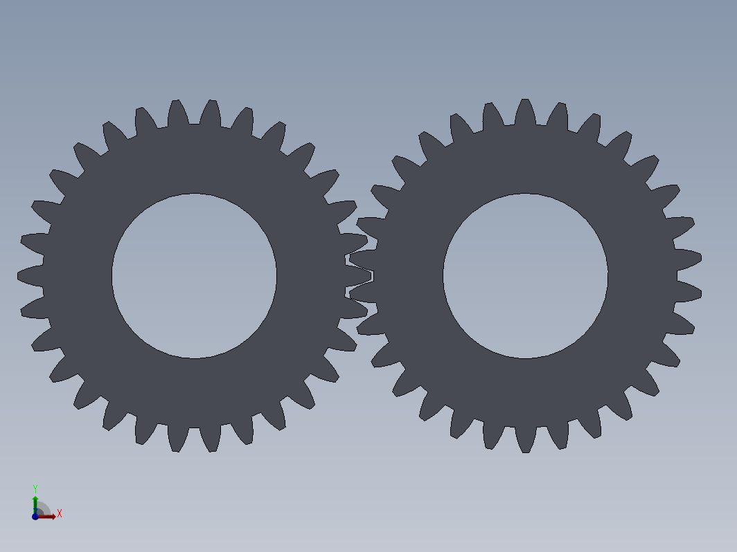 solidworks 中的正齿轮仿真