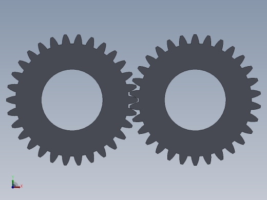 solidworks 中的正齿轮仿真缩略图