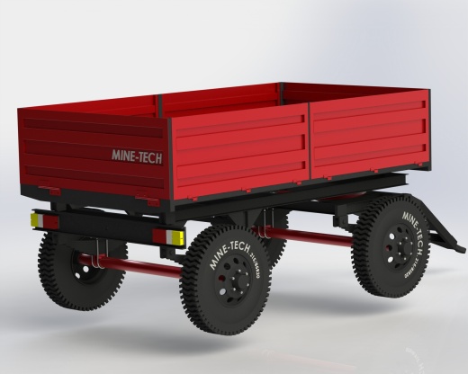4 WHEEL四轮两轴农用拖车缩略图