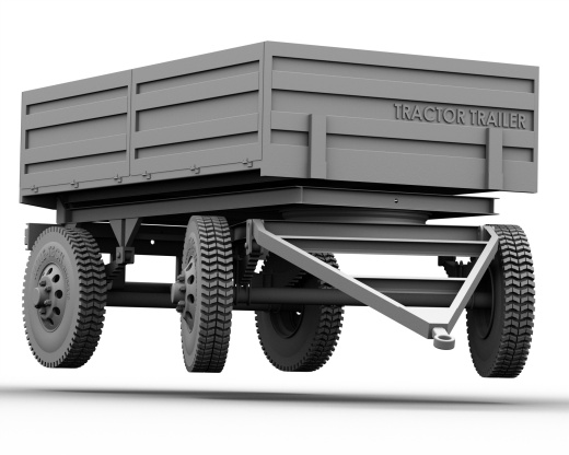 4 WHEEL四轮两轴农用拖车缩略图