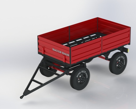 4 WHEEL四轮两轴农用拖车缩略图