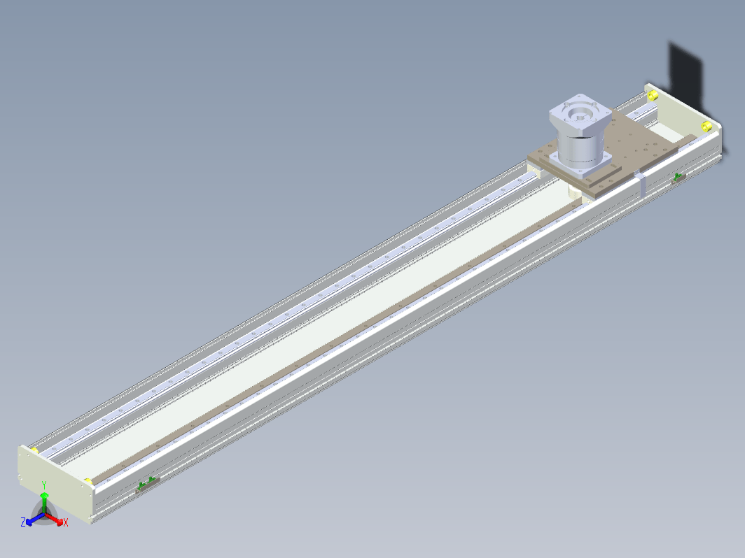 RDM270-1900齿轮齿条模组 负载400kg 大负载模组 RDM270齿轮齿条模组