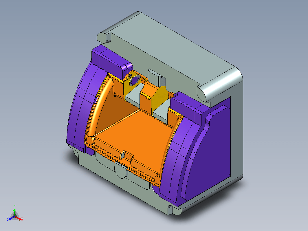 分模模具图档-35