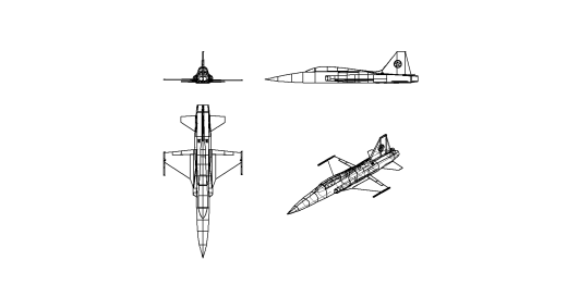 F-5A 战斗机缩略图