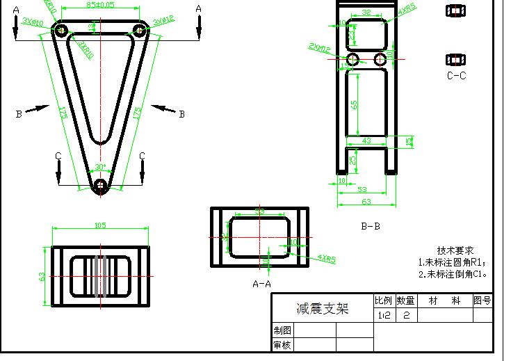 玻璃幕墙清洗机设计三维SW+CAD+说明书