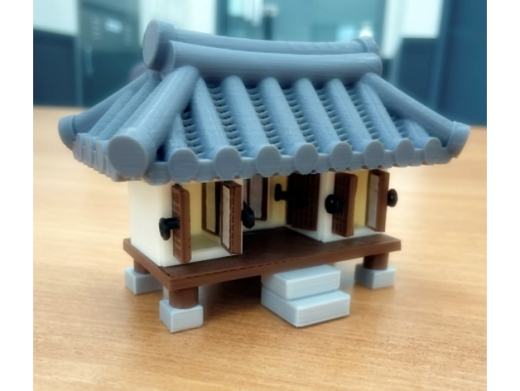 中式传统民居大门结构缩略图