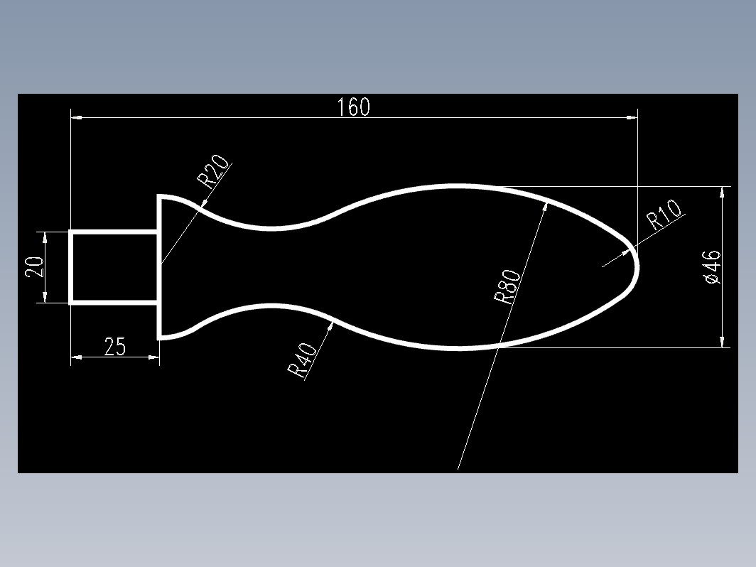 CAD机械零件图-9