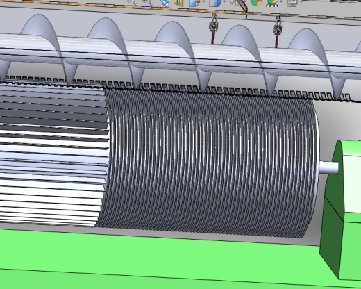 板栗去皮机设计3D+CAD+说明书缩略图