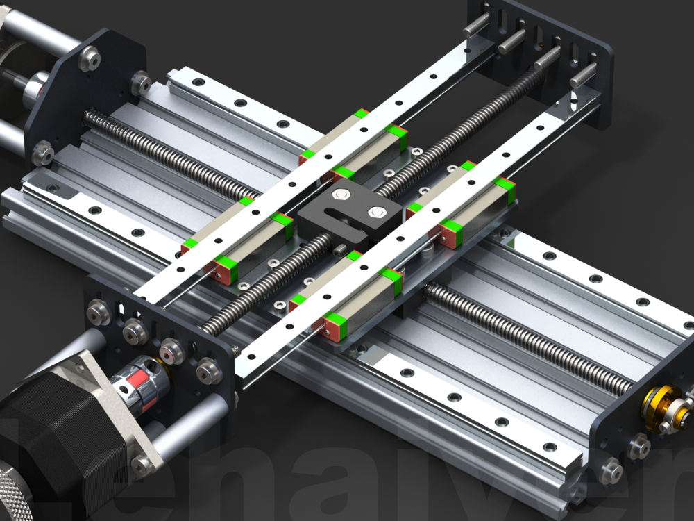 cnc-xy丝杆模组工作台