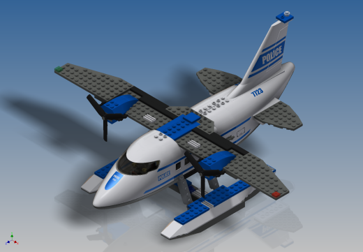 乐高lego 7723水上飞机