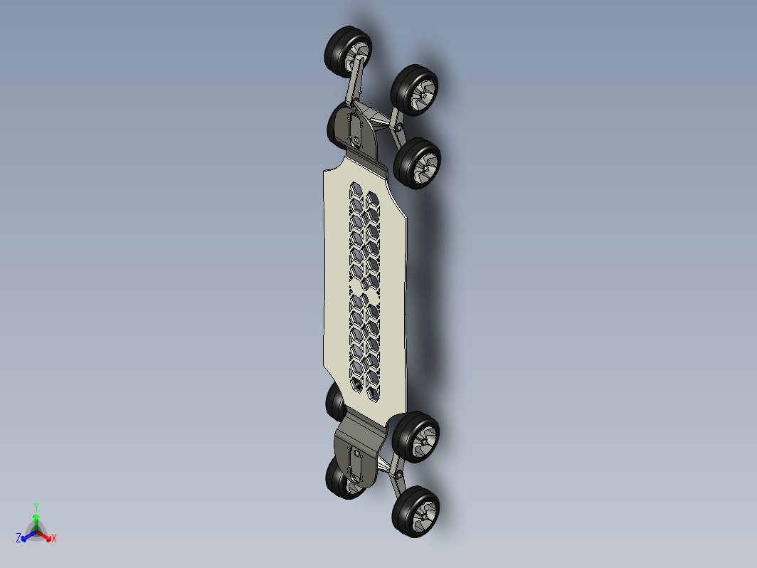 mountain board滑板模型