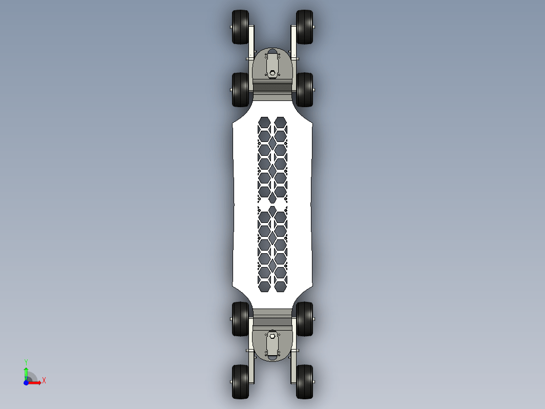 mountain board滑板模型