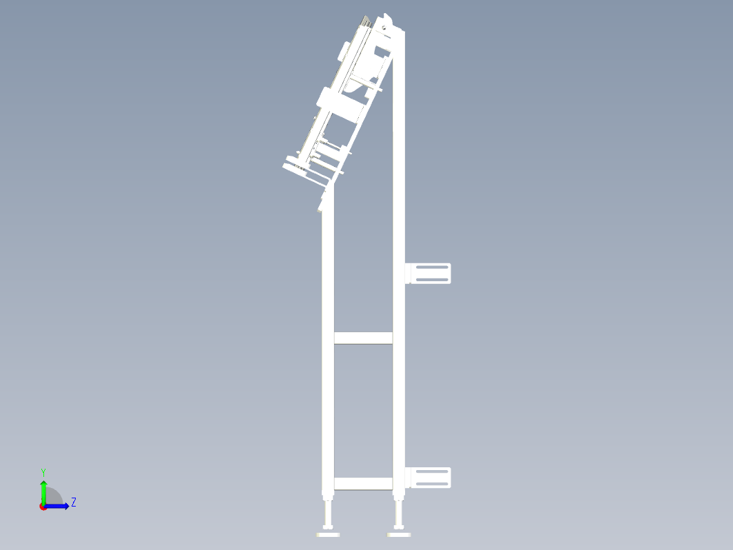 滑轨固定架