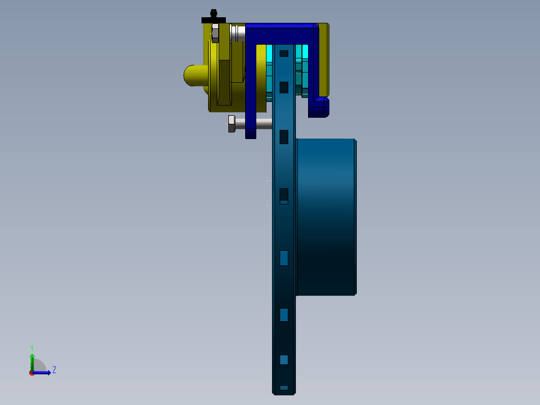 某轿车制动器的设计三维SW2012带参+CAD+说明书