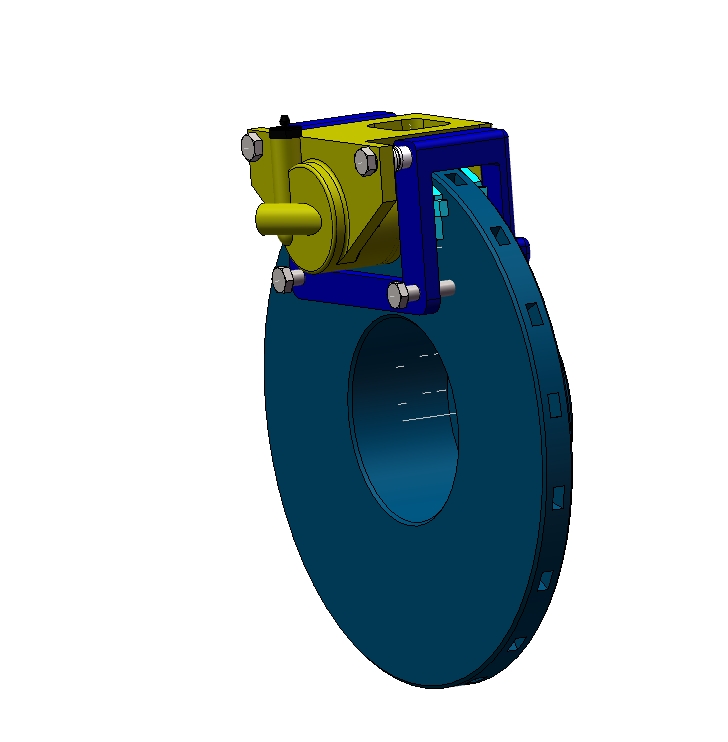 某轿车制动器的设计三维SW2012带参+CAD+说明书