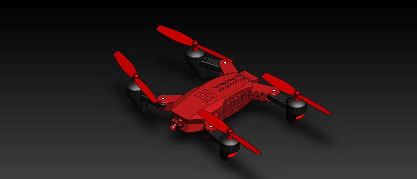 简易四轴无人机 RC-drone