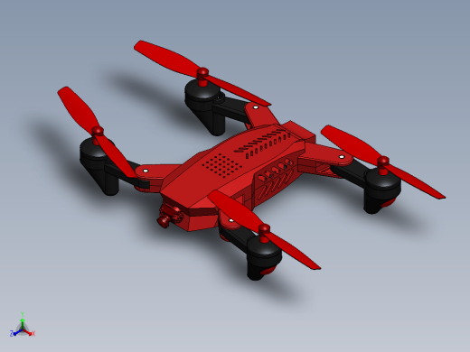 简易四轴无人机 RC-drone缩略图
