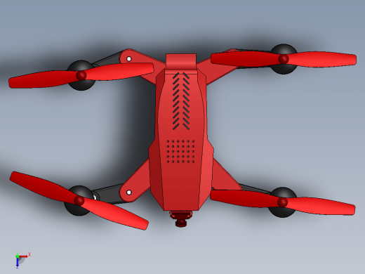 简易四轴无人机 RC-drone缩略图
