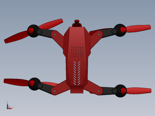 简易四轴无人机 RC-drone缩略图